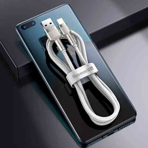 Дата кабель Baseus Cafule Metal USB to Type-C 66W (1m) (CAKF00010) Херсон
