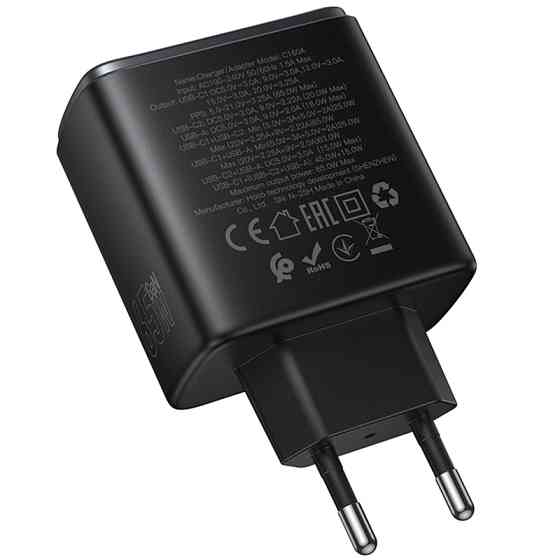 СЗУ Hoco C160A Upgrade PD65W+QC3.0 (1USB-A/2C) Херсон