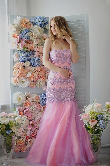 Вечірня сукня американського бренду Rachel Allan, рожева. Знижка 50%. Одесса - изображение 6