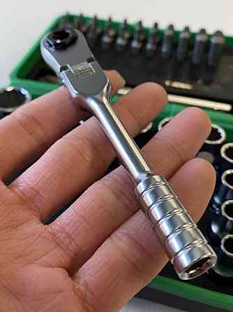 Набор бит и головок с трещоткой TOPTUL 1/4" 41ед. (12-гр.) GADW4502 Харків