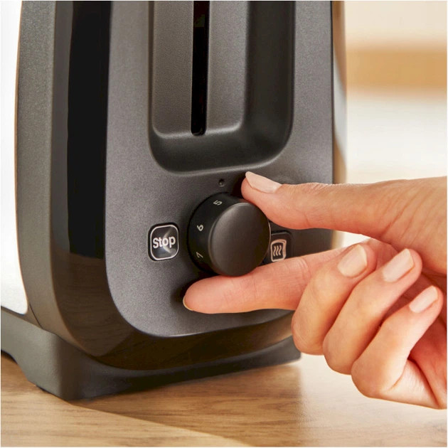 Тостер Tefal Subito TT5S1DE0 1300 Вт серебристый Київ - зображення 6