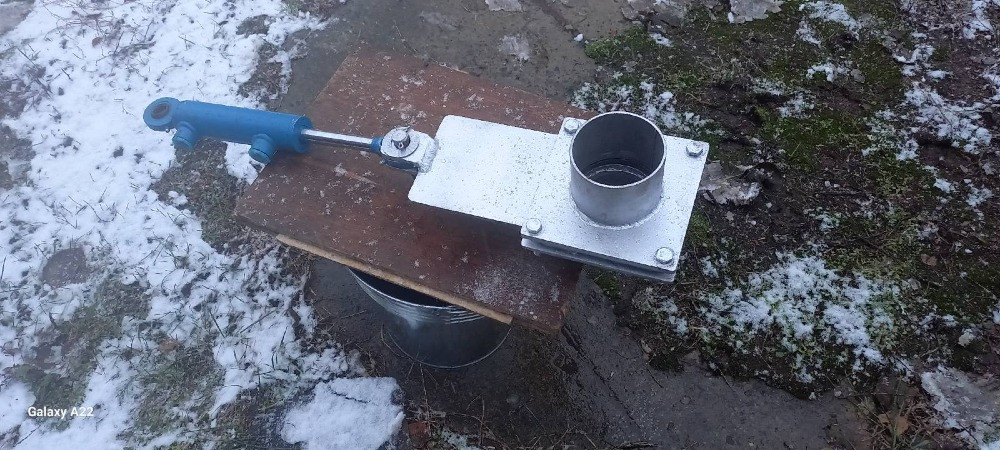 Задвижка гідравлічна на бочку МЖТ - на розкидач навозу Белая Церковь - изображение 4