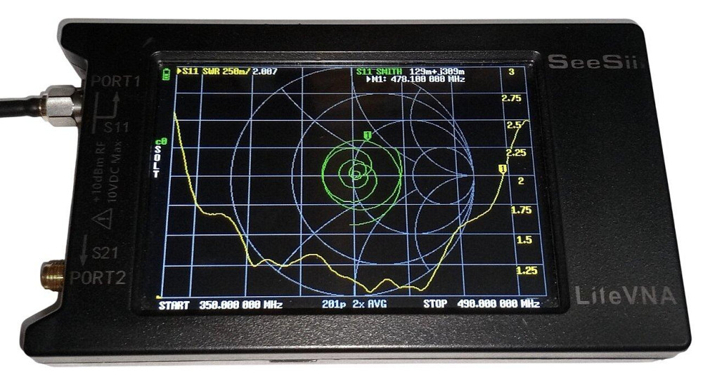 Антенна Yagi 360-480/840-910/1170-3650 МГц 11 дБ, до 25 Вт, кабель RG 58U 3 метра SMA-male Дніпро - зображення 4