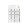 Клавиатура компьютерная безпроводная цифровой блок A4Tech Fstyler Numpad FGK21C(White) белая Киев