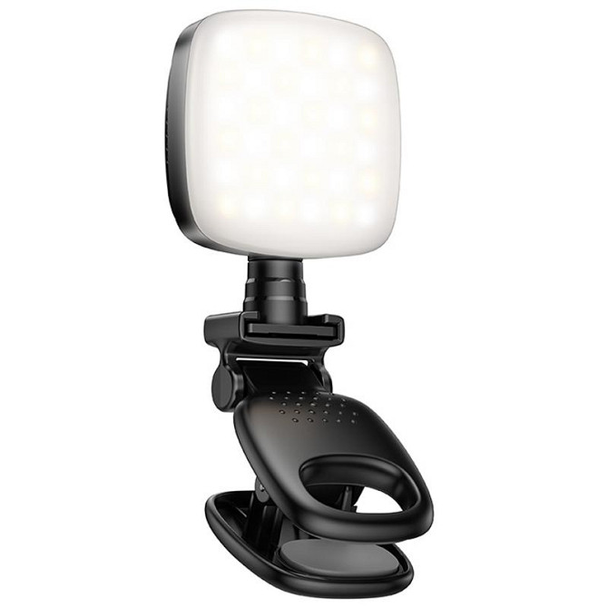 Портативная лампа для селфи Hoco K28 Square Selfie Light 200 mAh Херсон - изображение 1
