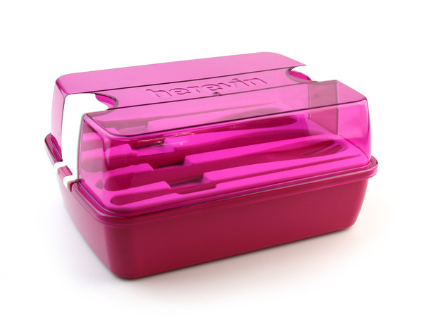 Ланч-бокс 9х13.5х18.5 см Maxx Pink Herevin XB-161275-008 Киев - изображение 1