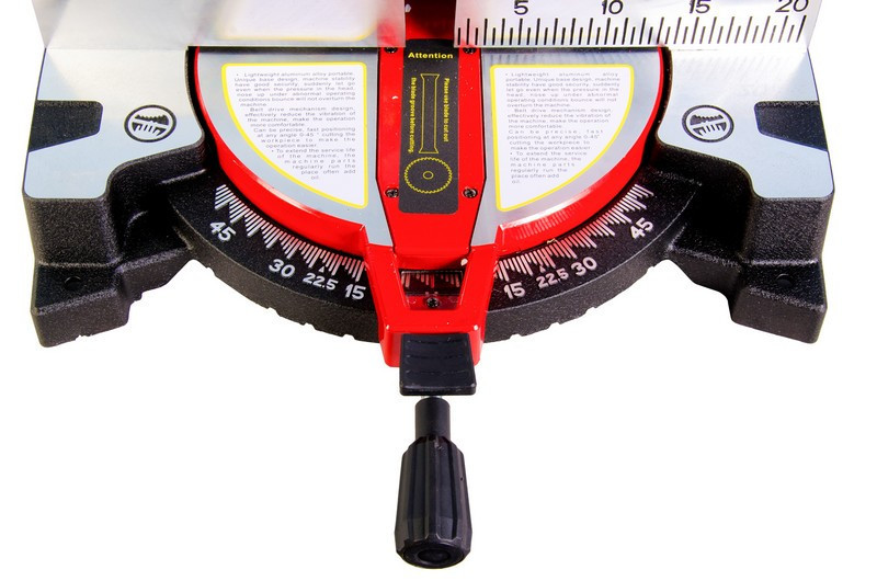 Станок торцовочный для дерева MPT PROFI 2200 Вт 255х25.4 мм 4500 об/мин платформа 0-45° MMS2503 Харків - зображення 7