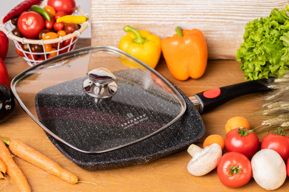 Сковорода гриль Edenberg EB-8129 24х24 см Киев - изображение 1