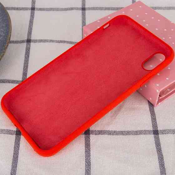 Чехол Silicone Case Full Protective (AA) NO LOGO для Apple iPhone X / XS (5.8") Херсон