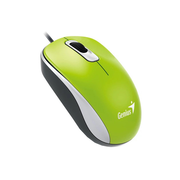 Мышь компьютерная проводная Genius DX-110 Spring Green 31010116105 салатовая Киев - изображение 1