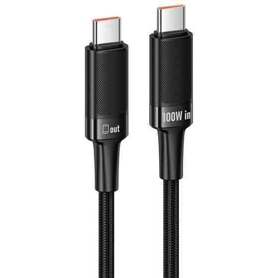 Дата кабель Hoco U153 Extreme Type-C to Type-C 100W (1.2m) Херсон