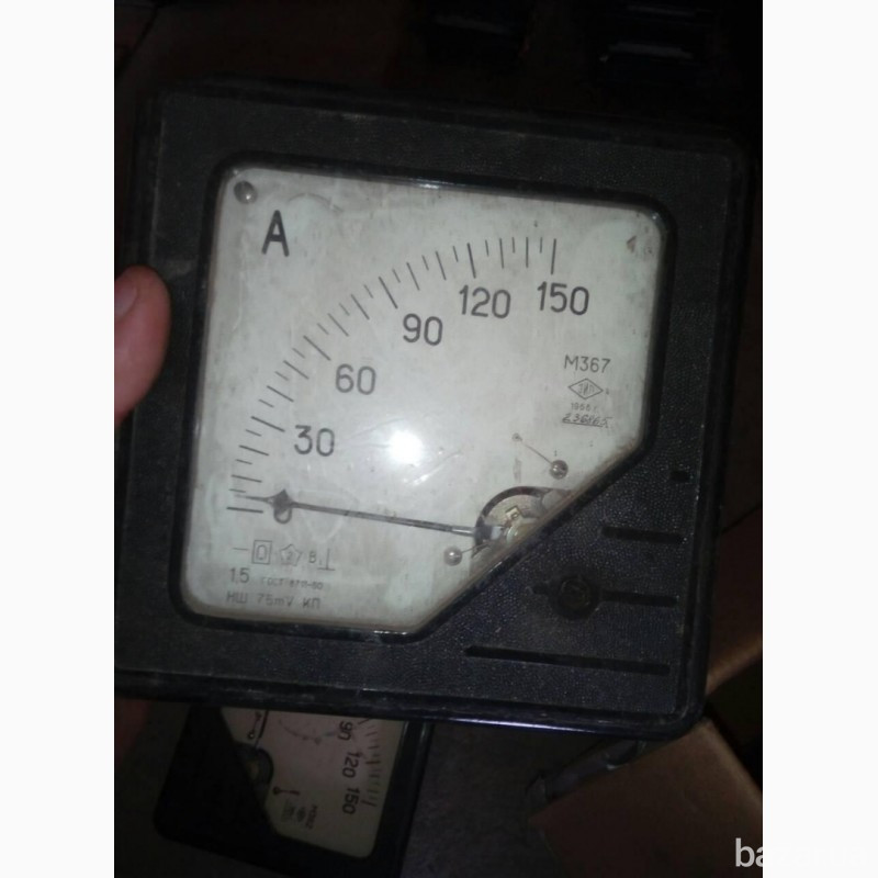 Амперметры М-367, 0-150а. -2шт. по 150грн Харків - зображення 1
