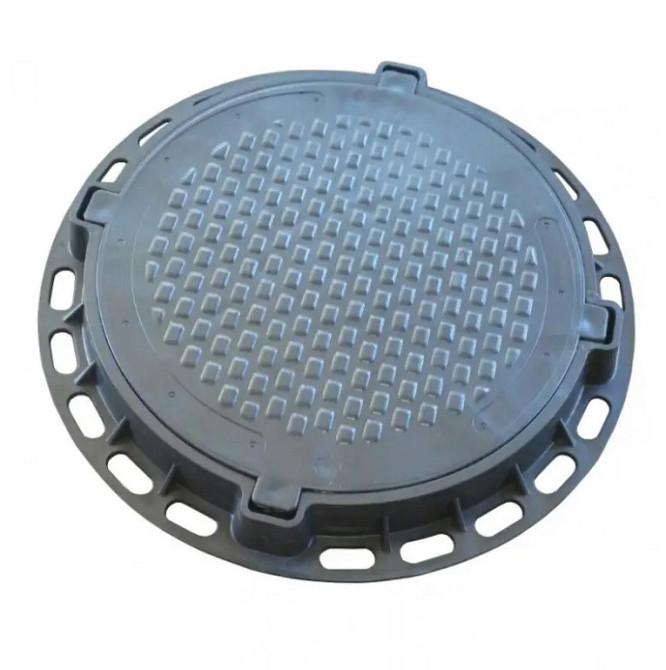 Люк садовый пластмассовый легкий А15 Київ - зображення 2