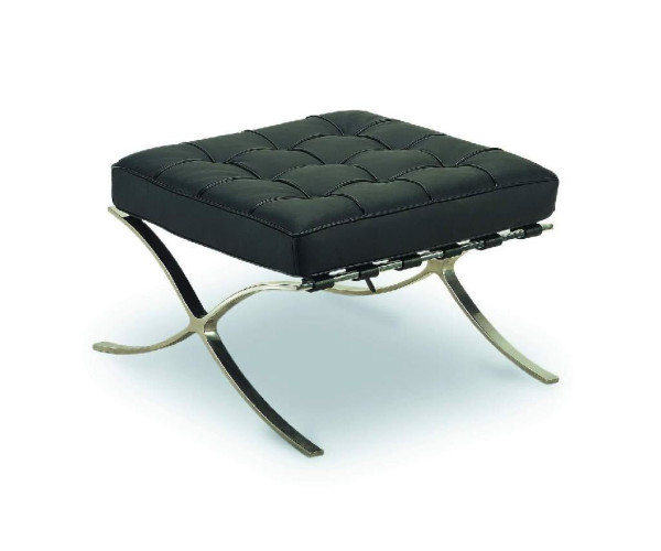 Банкетка Барселона отоманка чорний колір Дніпро - зображення 3