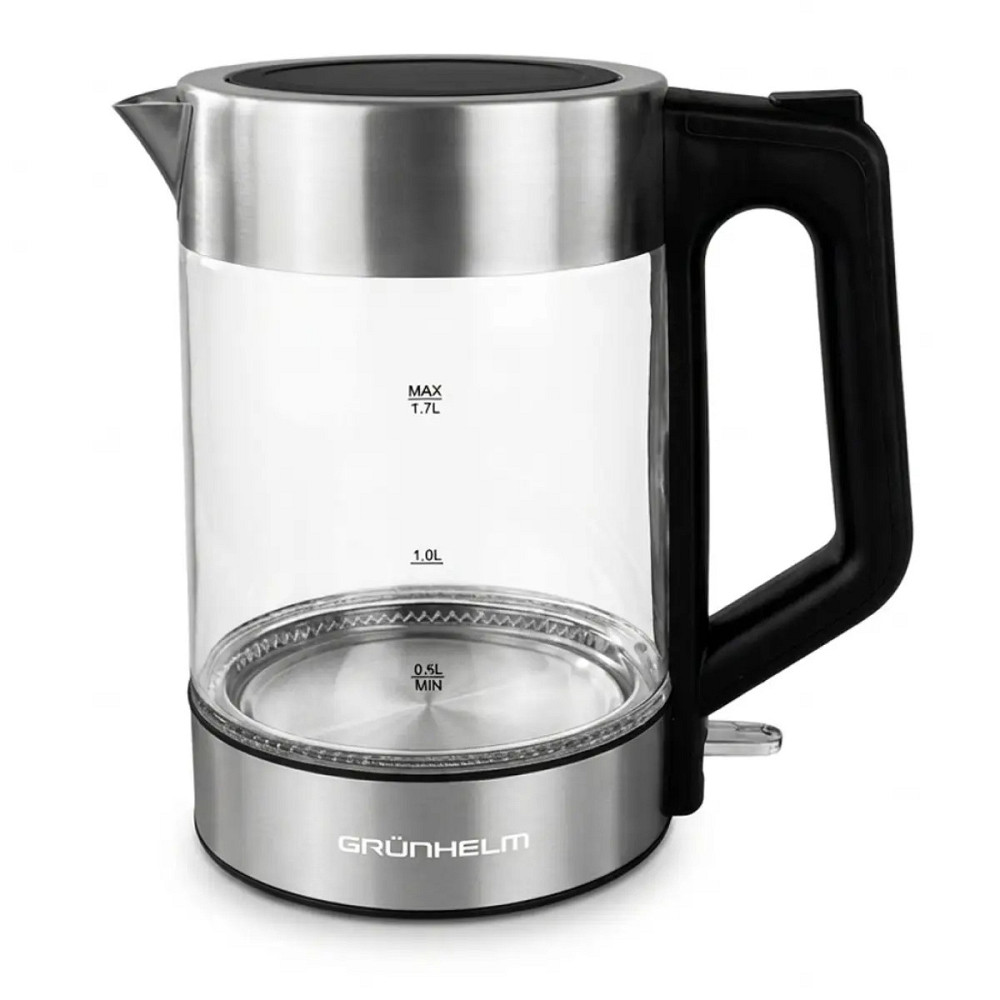 Электрочайник Grunhelm EKG-25707B 1.7 л черный Київ - зображення 1