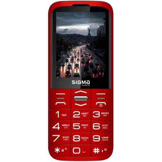 Телефон Sigma mobile Comfort 50 Grace Dual Sim Red Харків