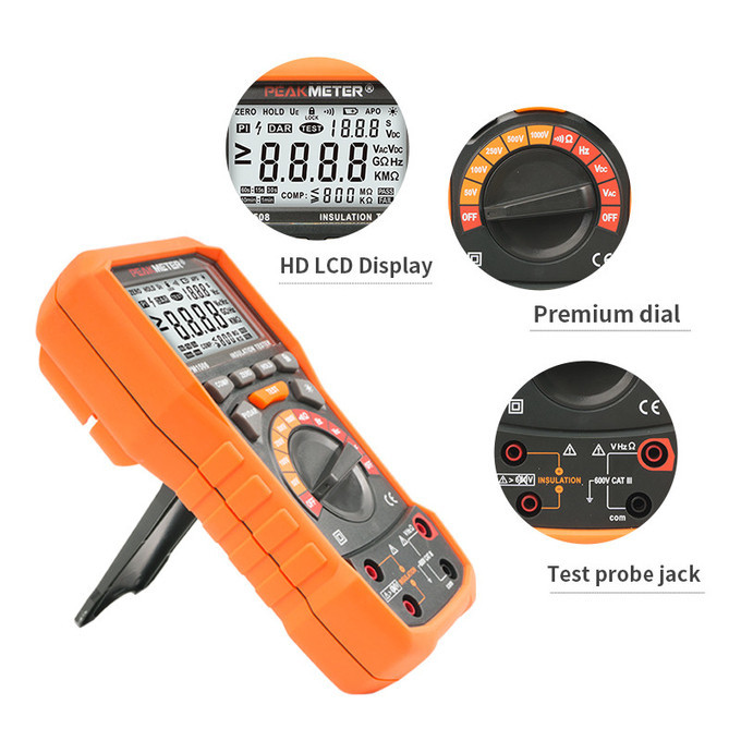 Мегаомметр (0-100 ГΩ) (тестер сопротивления изоляции) PROTESTER PM1508 Харків - зображення 2