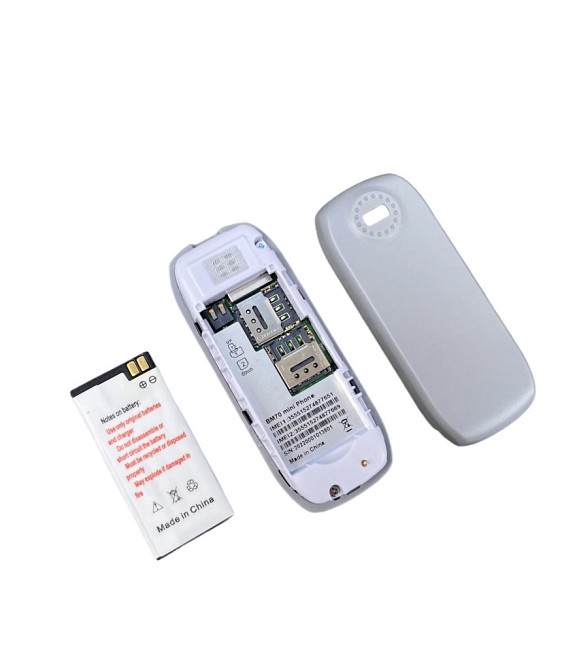 Мини мобильный телефон GTSTAR BM70 Duos 2 Sim Серый Київ - зображення 6