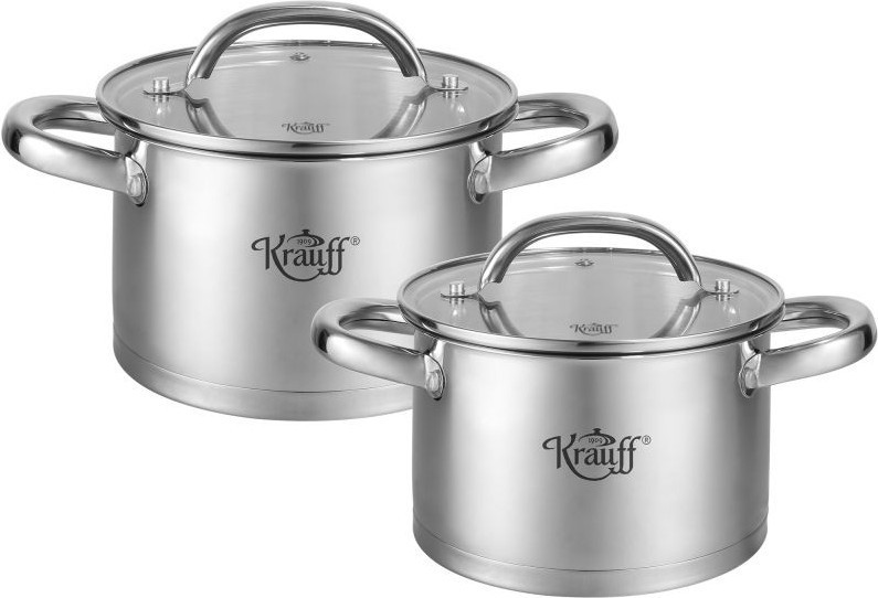 Набір каструль 2шт Krauff 26-242-013 Киев - изображение 1