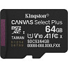 Карта пам'яті Kingston Canvas Select Plus microSDHC 64GB UHS-I R100MB/s (SDCS3/64GBSP) Харків