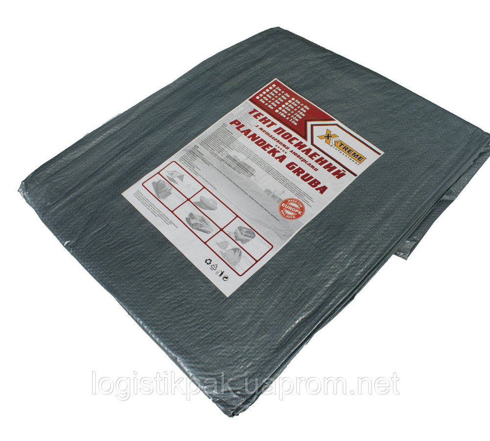 Тент 160г/м2  5мх6м  полипропиленовый  "PLANDEKA" тент садовый Харків - зображення 1