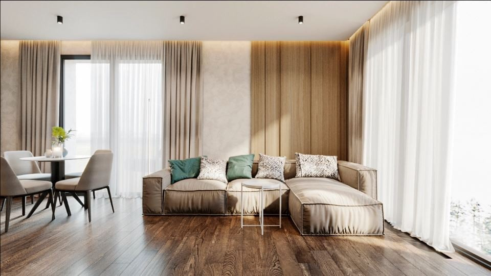 Апартаменти площею 60,8 м² у готельному комплексі Rich Stone Apart Hotel Яремче - зображення 3
