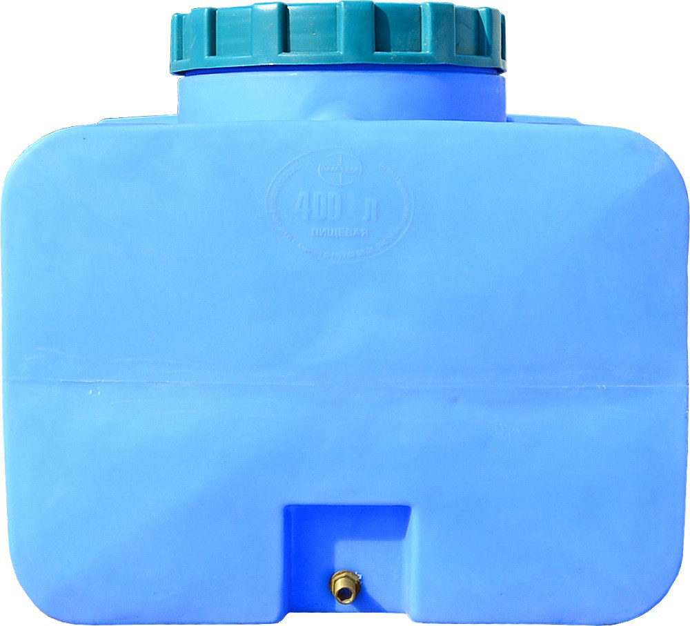 Емкость 400 л квадратная ГК ПБ голубая Киев - изображение 6