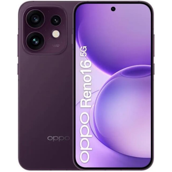 Смартфон Oppo Reno16 5G 12/256GB Twilight Violet (CPH2865) UA Харьков - изображение 1