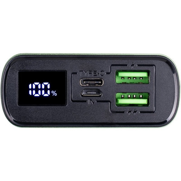 Power bank Gelius Lightstone GP-PB300i 20000mAh 22.5W QC+PD Green (Код товару:41359) Харків - зображення 2