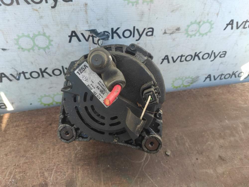 Генератор 125A Renault Trafic 1.9 / 2.5 dci 2001-2006 (8200162474) Ковель - зображення 2