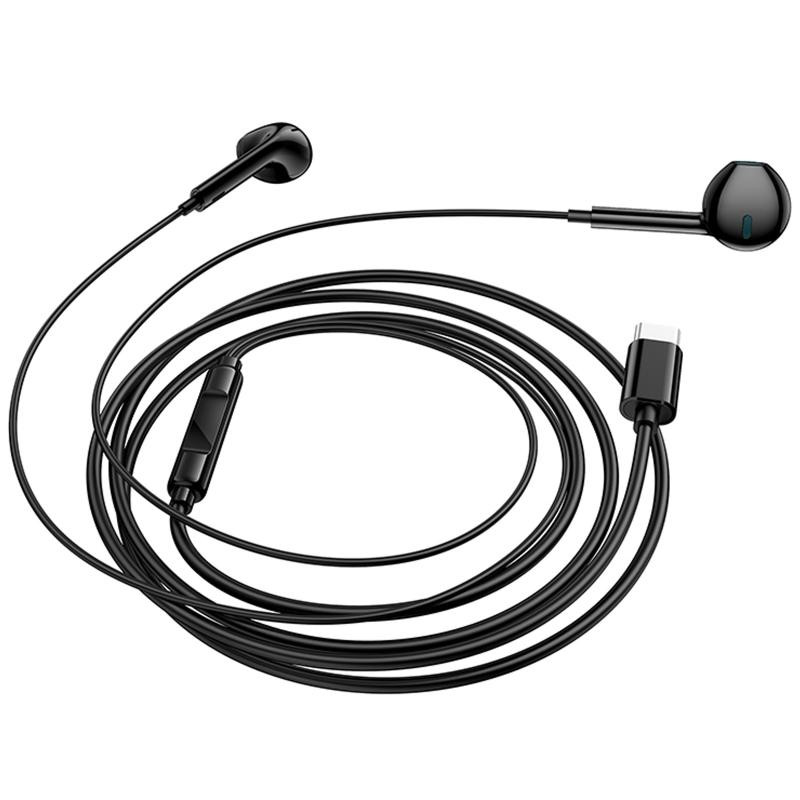 Наушники Borofone BM100 Fuente universal with microphone (Type-C/1.2m) Херсон - зображення 2