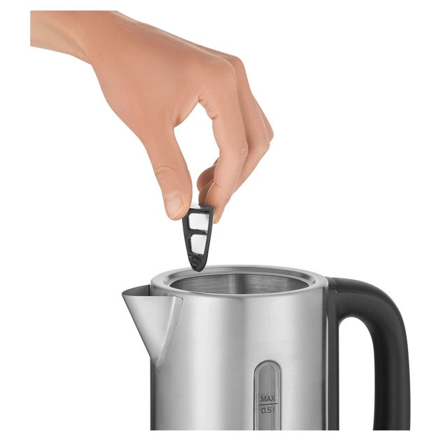 Электрочайник Sencor SWK 170SS 0.5 л серебристый Київ - зображення 7