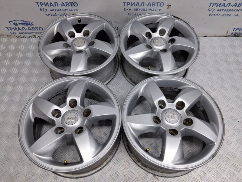 Диски титан комплект R16 Kia Sorento BL 2.5 DIESEL D4CB 2002 (б/у) Киев - изображение 1