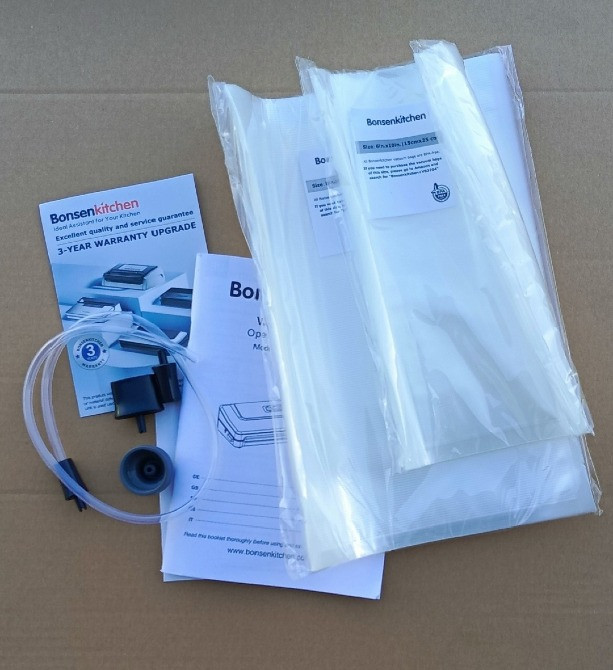 🔥 вакууматор bonsenkitchen — ідеальний для м’яса, сиру, овочів Яворів - зображення 5