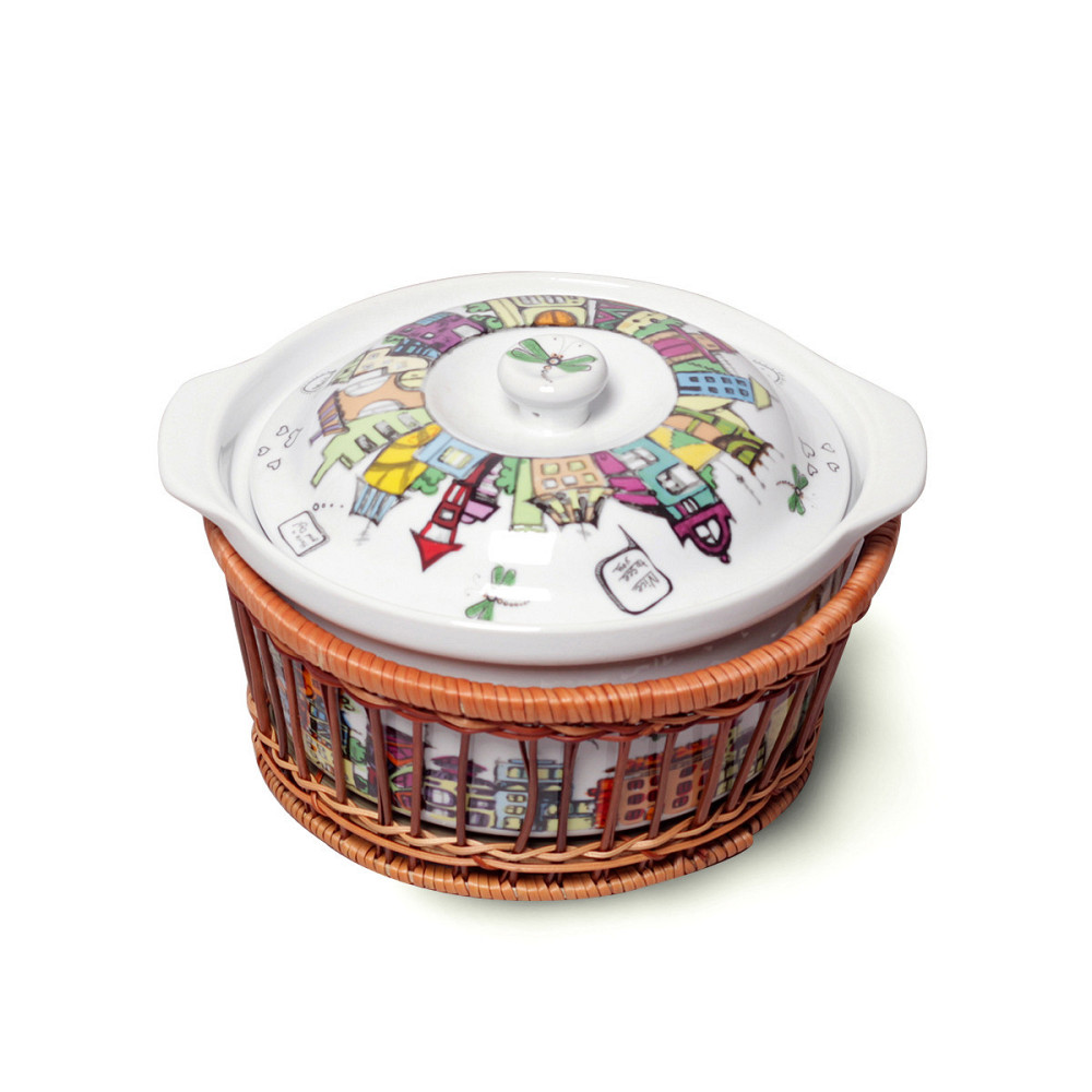 Форма керамічна для запікання Kamille KM-6302 13х24х27 см Київ - зображення 1