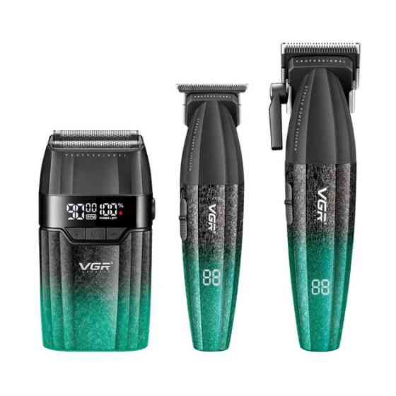 Комплект длят стрижки VGR V-640 S3 GREEN зеленый Киев