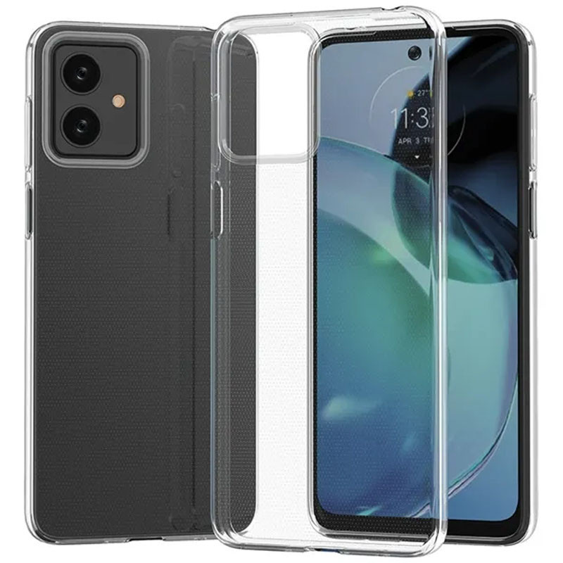 TPU чехол Epic Transparent 1,5mm для Motorola Moto G14 Херсон - изображение 5