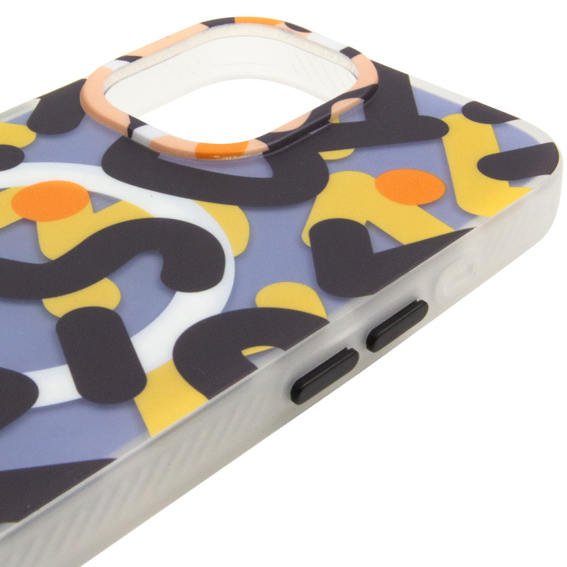 TPU чехол Pastel Chaos with Magnetic Fit для Apple iPhone 17 (6.3") Херсон - зображення 7