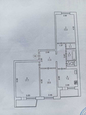 продажа 3-к квартира Киев, Святошинский, 81000 $ Киев - изображение 8
