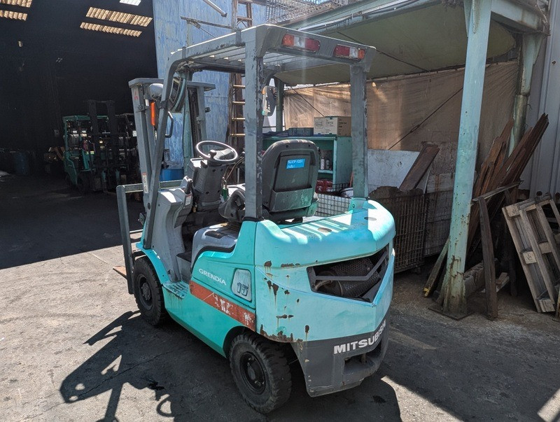 Бензиновий навантажувач Mitsubishi з напрацюванням 708 мотогодин. Модель: FG15D. Випуск 2008 року Харків - зображення 4