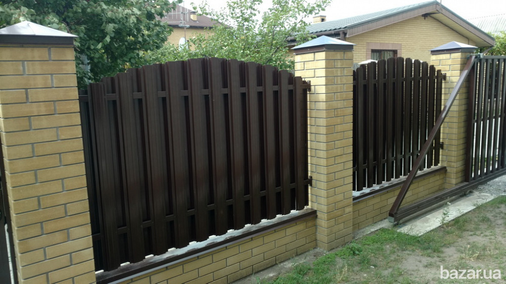 Забор из проф. настила (профлиста). "Броневик" Днепр. Дніпро - зображення 3