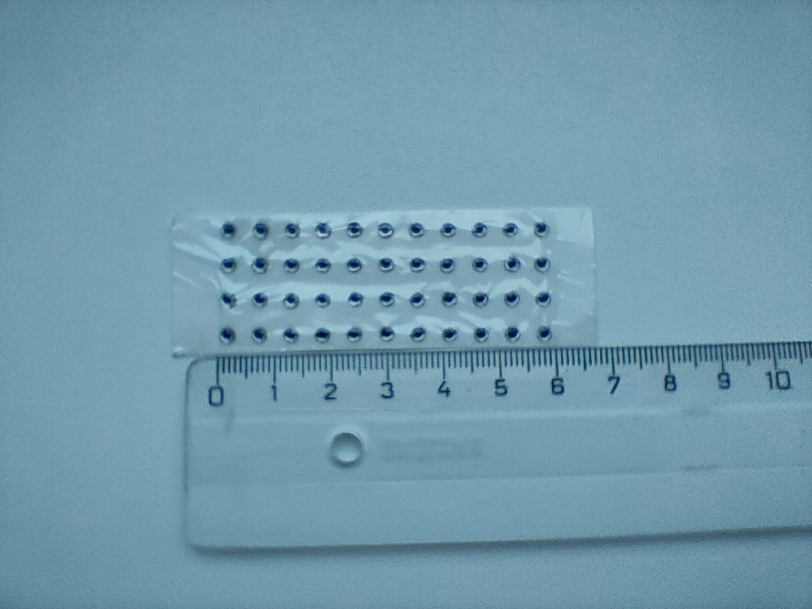 Глаза для воблеров 44 шт серебро. размер 3 мм Киев - изображение 2