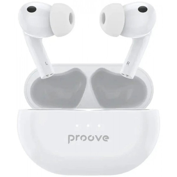 Bluetooth-гарнітура Proove Woop TWS with ANC Pearl White (TWWP00010002) (Код товару:38430) Харьков - изображение 2