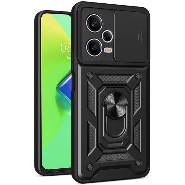 Чохол Camshield Serge Ring для Xiaomi Redmi Note 12 Pro+ 5G Чорний (Код товару:30945) Харків - зображення 2