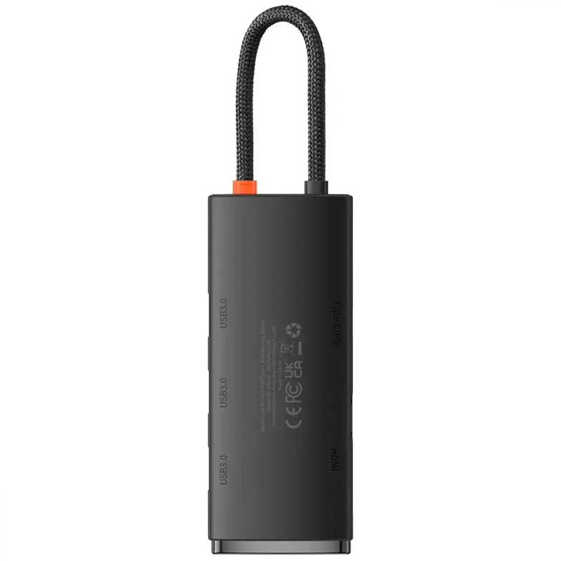 Переходник HUB Baseus Lite Series 5in1 (Type-C to HDMI + 3xUSB 3.0 + PD) (WKQX04) Херсон - изображение 3