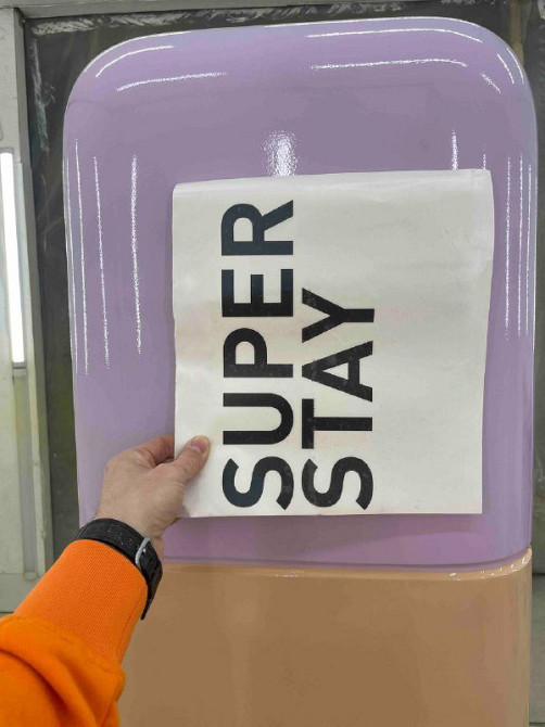 Производство объемных рекламных фигур Maybelline New York Super Stay Lumi-Matte Київ - зображення 4