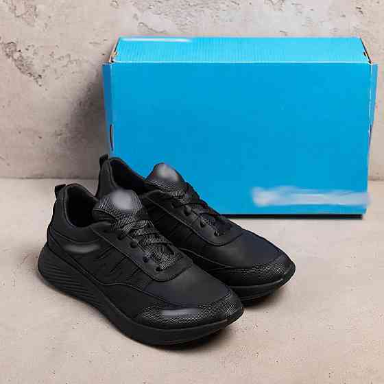 Мужские кожаные кроссовки Col Black Київ