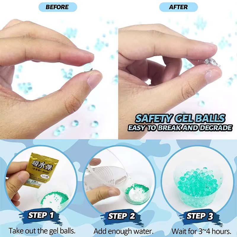 Пистолет на гидрогелевых шариках (орбизах) Gel Energy XS-873 Херсон - зображення 5