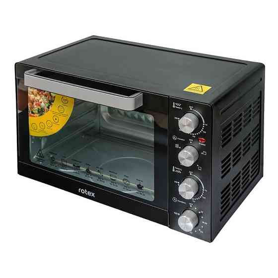 🔥 Електропіч 35 л Rotex ROT350-B | Гарантія: 12 міс. Хмельницький