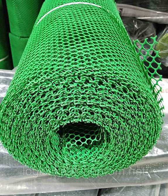 Сетка пластиковая 6*8мм 0,5м*30м зелёная Сота Харків - зображення 6